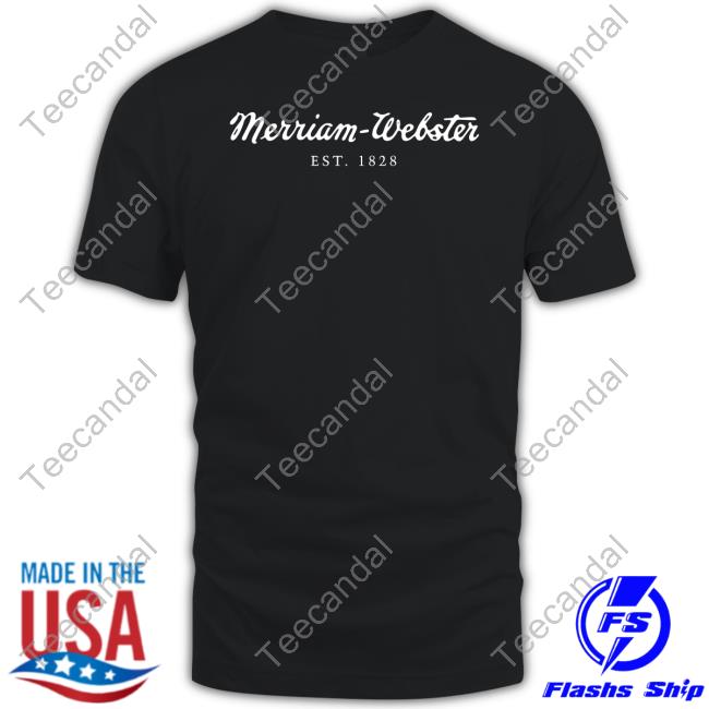 Merriam-Webster Est 1828 Hoodie