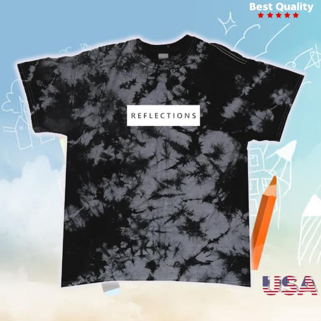 Official Merch Now Reflections Heart & Mind - Black Crystal Tie Dye Shirt Merchnow Shop