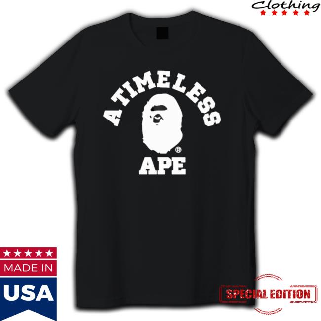A Timeless Ape Shirts A Timeless Ape Hooded Sweatshirt