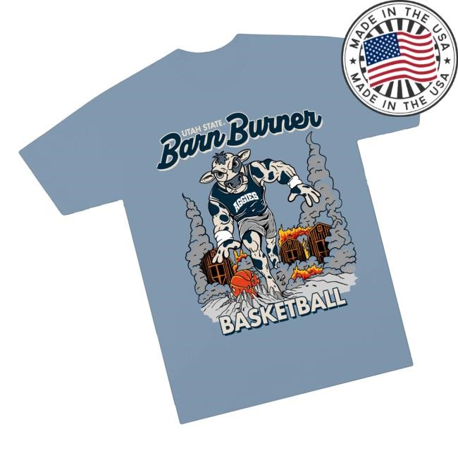 Tysdyes Merch Usu Barn Burner Long Sleeve T Shirt