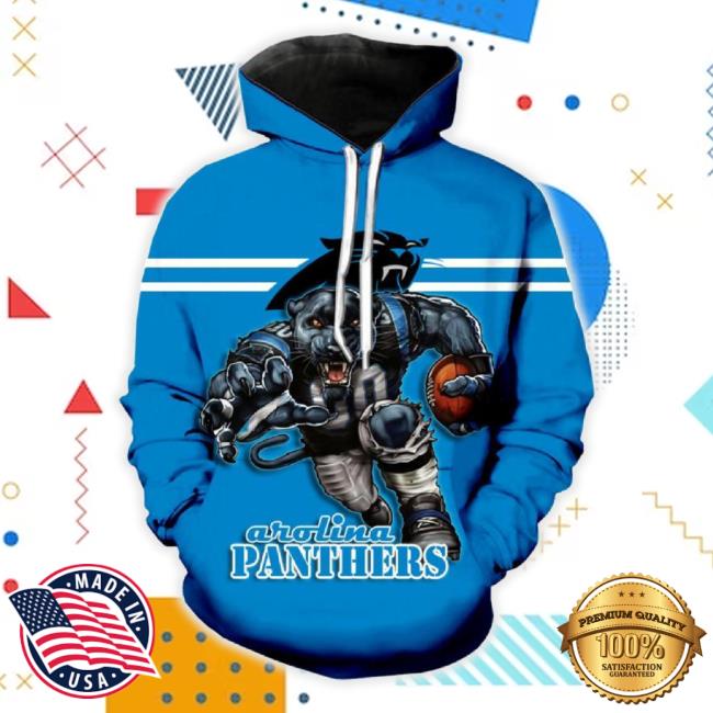 Carolina Panthers 3D Shirt All Over Printed For Fans