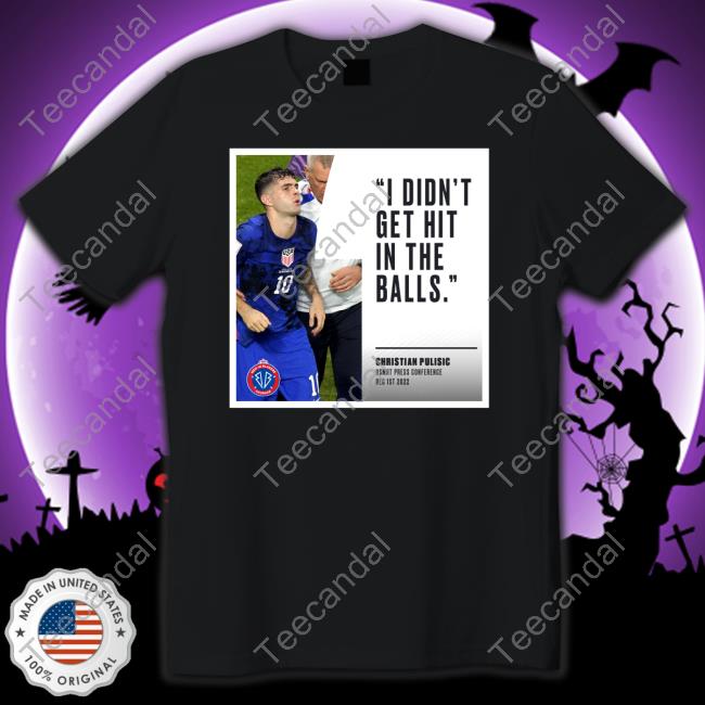 Christian Pulisic I Didn't Get Hit In The Balls Hoodie Sweatshirt