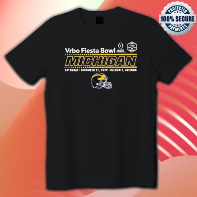 Vrbo Fiesta Bowl Michigan Wolverines 2022 Sweatshirts