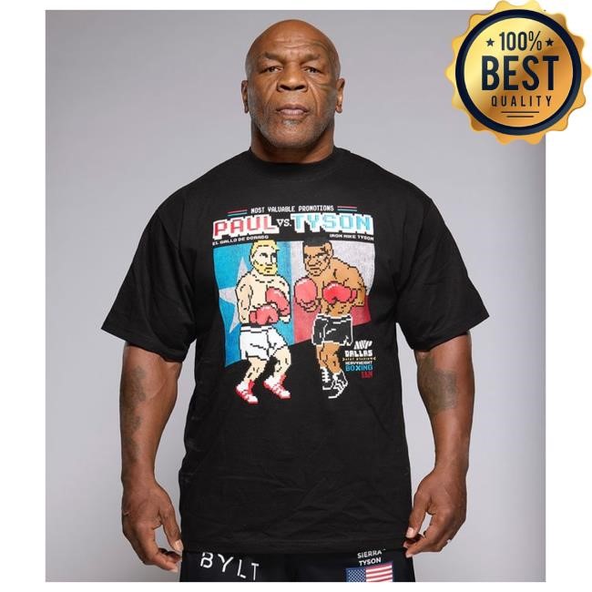 Most Valuable Promotions Paul Vs Tyson Shirt