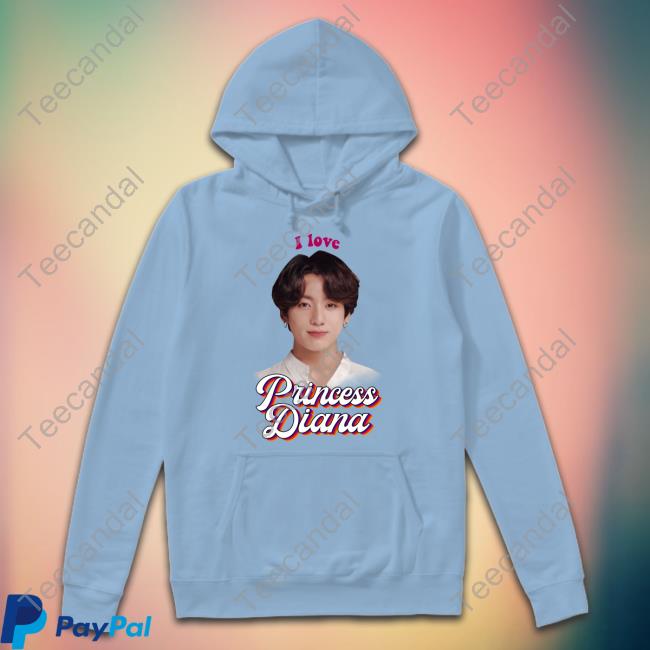 Snazzyseagull I Love Princess Diana Jungkook Tee
