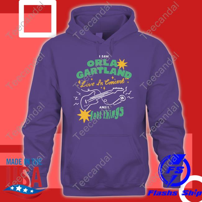 Orla Gartland Merch I Saw Orla Gartland Live In Concert And I Felt Things New Shirt