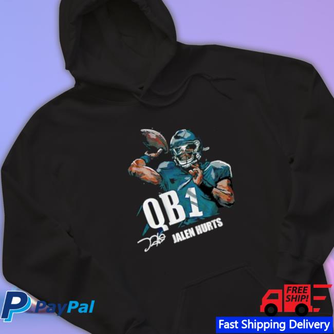 Jalen Hurts Qb1 For Philadelphia Shirts
