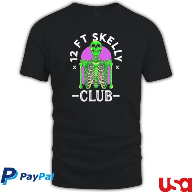 Patrickklepek 12Ft Skelly Club Skeleton Shirt