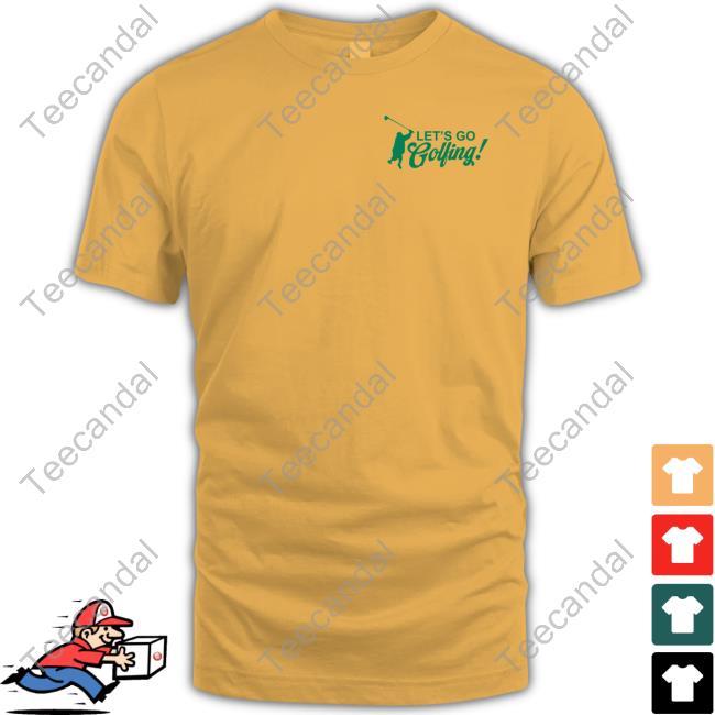 We The Best Store Lets Go Golfing Dj Khaled Yellow New Shirt