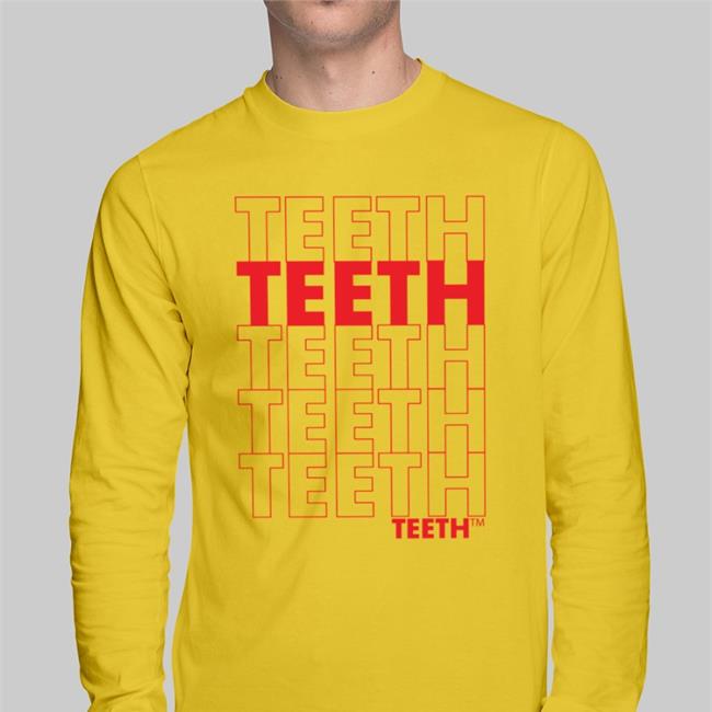 Voidmerch Teeth Teeth Teeth Teeth Tee Dread Singles