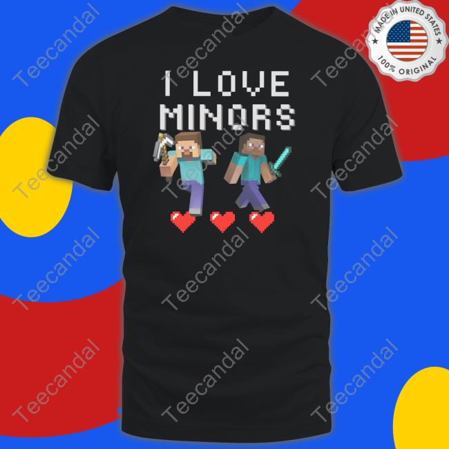 Thejollycompany Shop I Love Minors Shirt