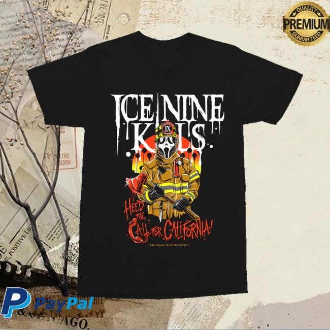 Ice Nine Kills Merch Store Heed The Call For California Hoodie