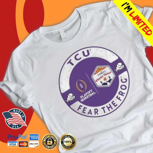 Tcu Playoff Semifinal 2022 Vrbo Fiesta Bowl Logo Best Shirts