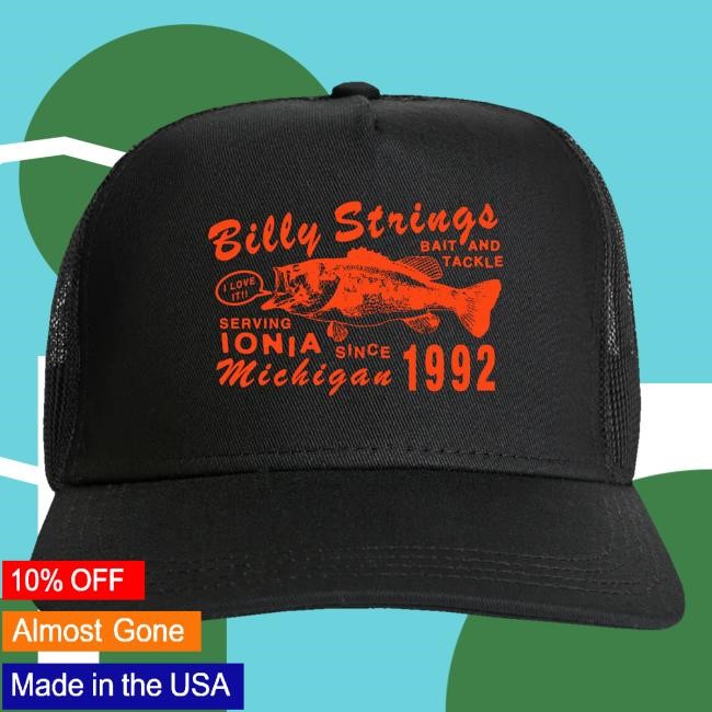 Trending Billy Strings Store Merch Bait And Tackle new hat