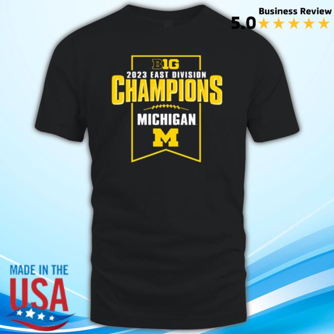 Trending Michigan Wolverines Football 2023 East Division Champions Long Sleeve Tee Trending Michigan Wolverines Football 2023 East Division Champions Hoodie
