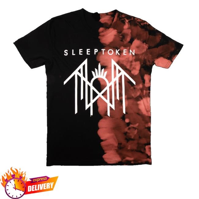 Sleep Token Merch Split Dye Logo Tee
