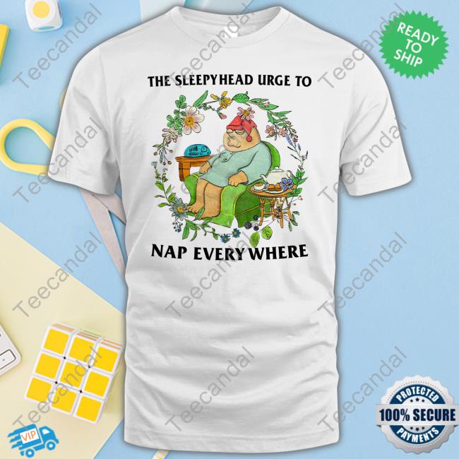 The Sleepyhead Urge To Nap Everywhere Hoodie