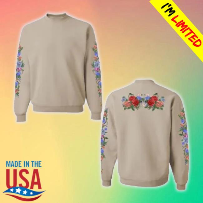 Official Songbirds And Snakes X Trish Summerville Flowers Shirt Thepopinsider