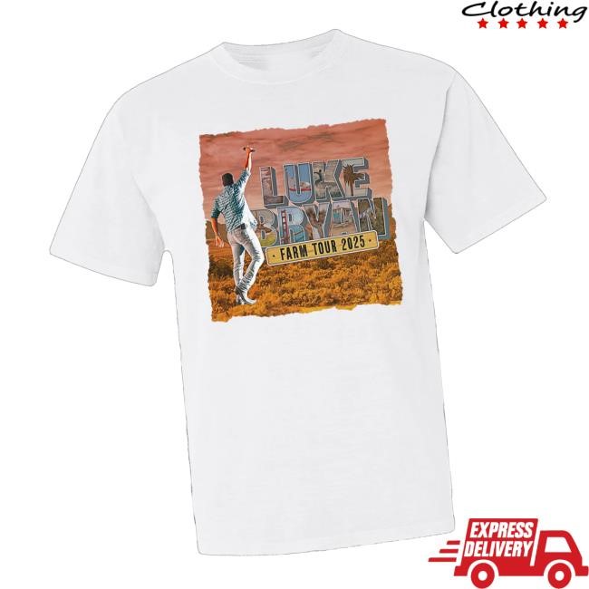 Lukebryan Merch Store 2025 Farm Tour Zip Hoodie