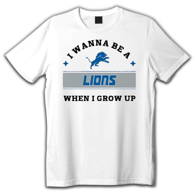 Trending I Wanna Be A Lions When I Grow Up Detroit Lions Champion Unisex Sweatshirt