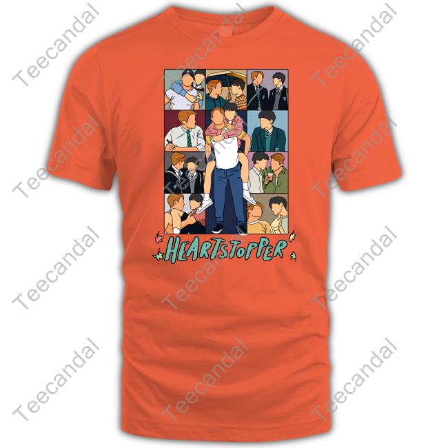 Brookprime Merch Nick And Charlie Heartstopper Eras Ver 2 Tee