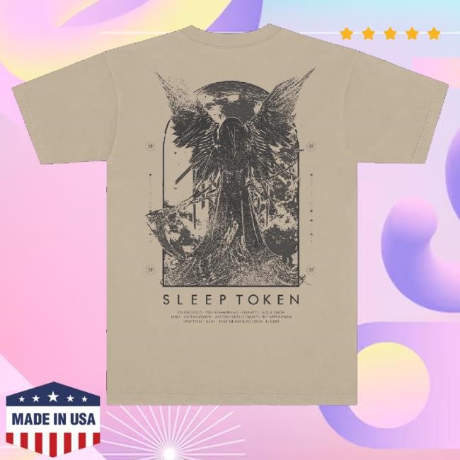 Official Sleep Token Merch Tmbte Long Sleeve T Shirt Light Edition