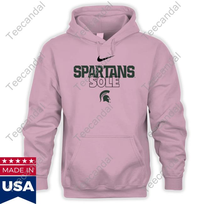 Michigan State Spartans Sole Hoodie Spartans Sole Hoodie