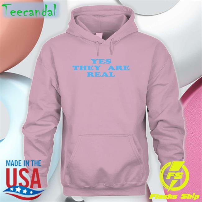 Yes They Are Real Long Sleeve T Shirt
