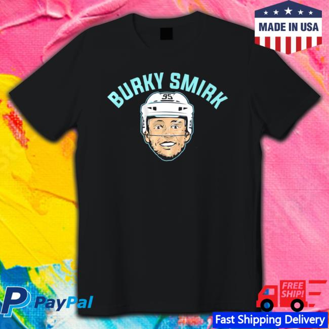 André Burakovsky Burky Smirk Seattle Kraken Tee Shirt