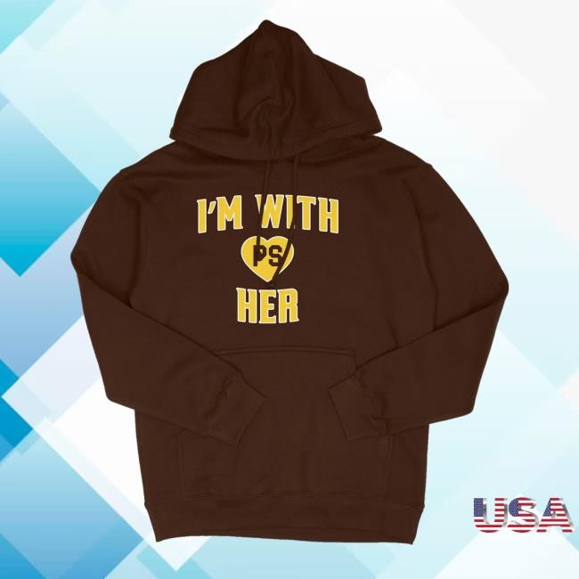 Made In San Diego Clothing Company I'm With Her Premium T-Shirt