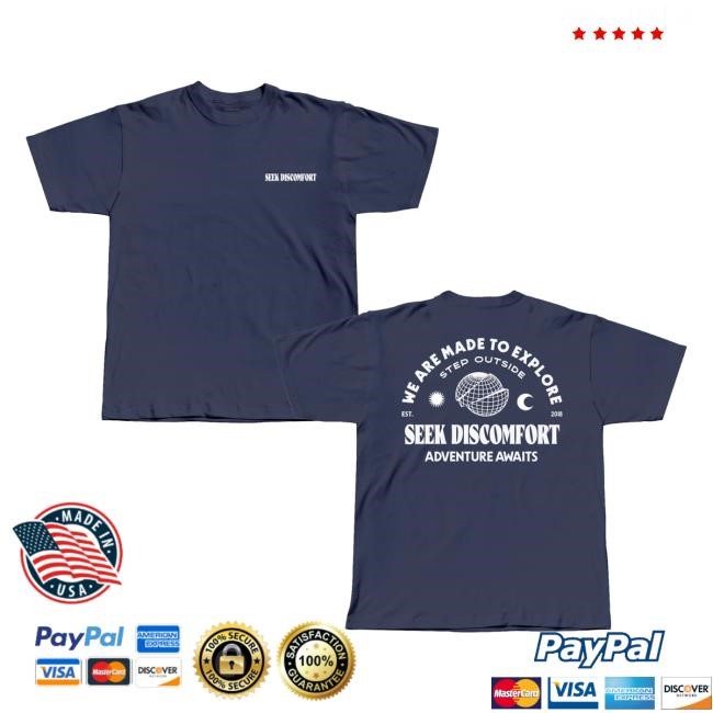 Seek Discomfort The Official Online Store Step Outside Classic Shirt