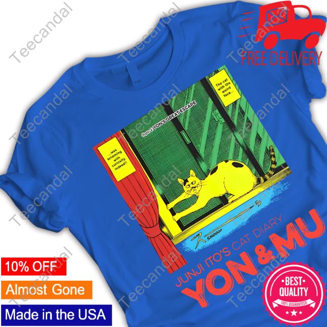 Yon’S Great Escape Junji Ito’S Cat Diary Yon & Mu Sweatshirt
