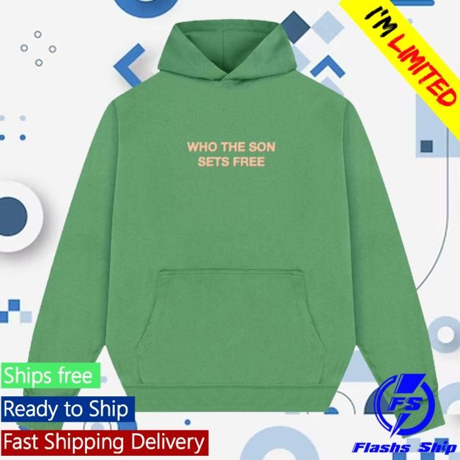 Bold Apparel Merch Free Indeed Hoodie Green Tee Shirt
