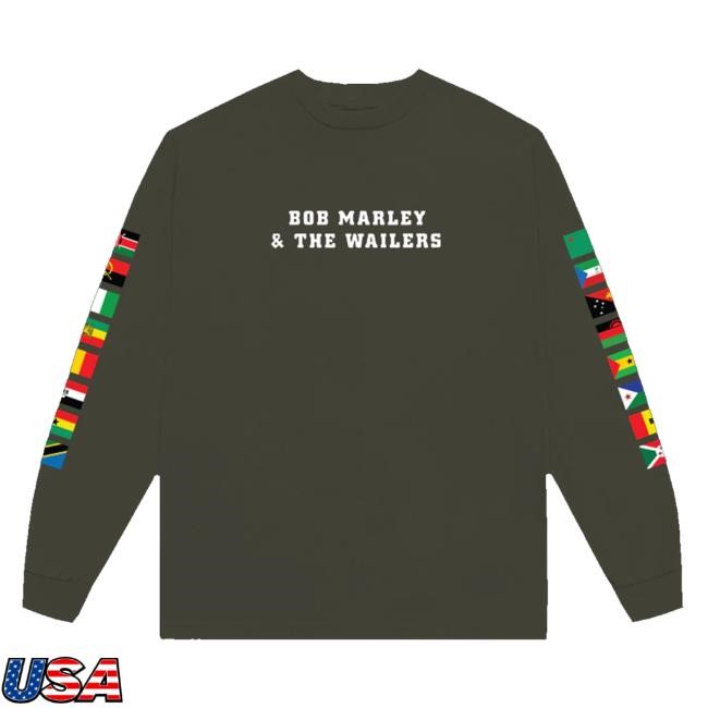Trending Bob Marley Merch Store Survival Flags Longsleeve Long Sleeve Shirt