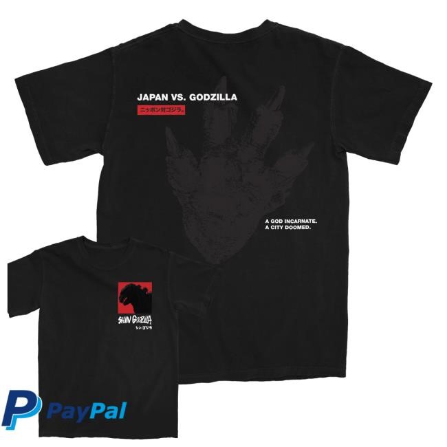 Godzilla Shin Godzilla Japan Vs. Godzilla Classic Shirt