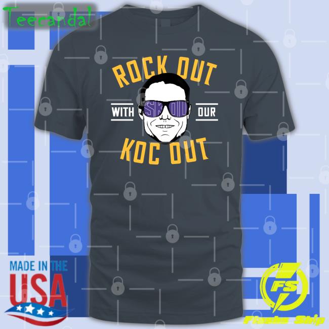 Minnesota Vikings Rock Out With Our Koc Out Shirt