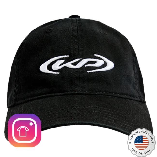 Katy Perry Merch Kp Logo Black Cap headwear