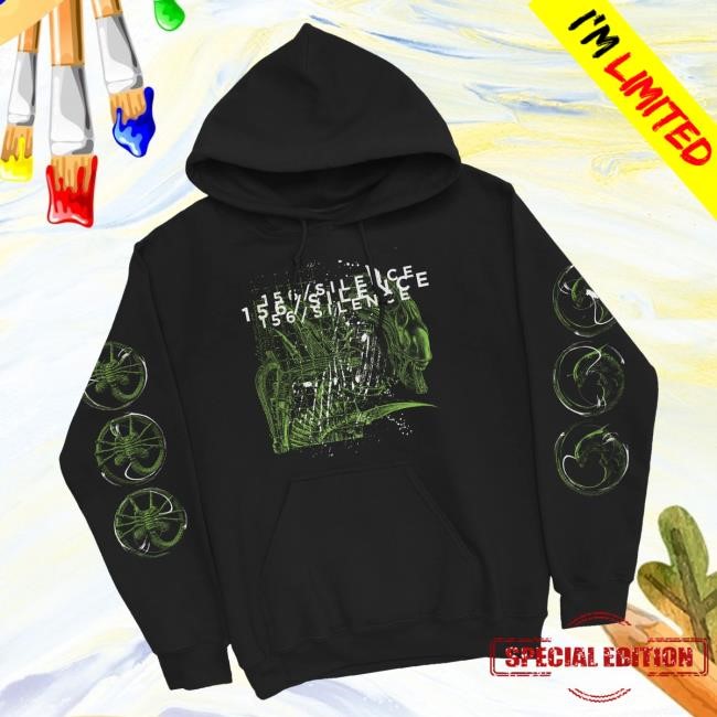 Down Right Merch 156 Silence Alien Long Sleeve T Shirt