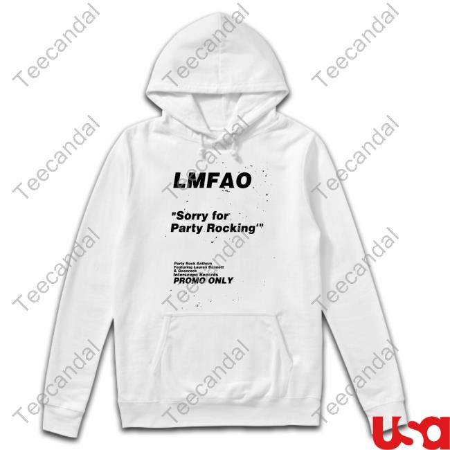 Lmfao Sorry For Party Rocking Promo Only Sweatshirt