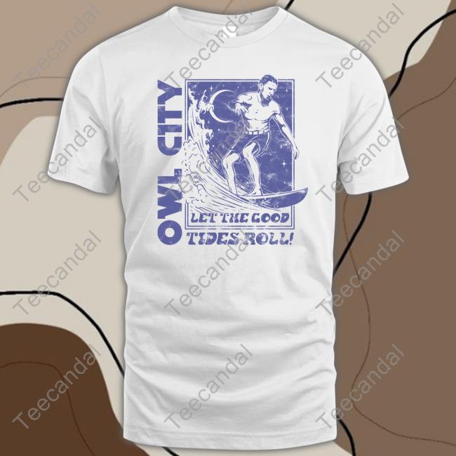 Owlcitymusic Let The Good Tides Roll Ringer Hoodie
