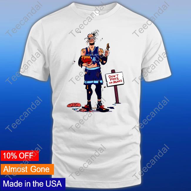 Jack Perkins Grizzlies 24 Don't Poke The Bears Sweatshirt