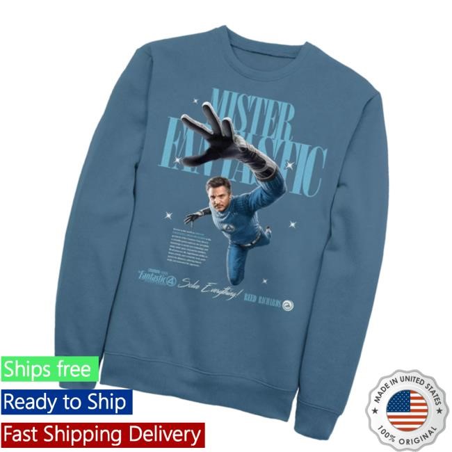 Disney Merch Store Shop Mister Fantastic For Adults Fantastic 4 First Steps Long Sleeve T Shirt