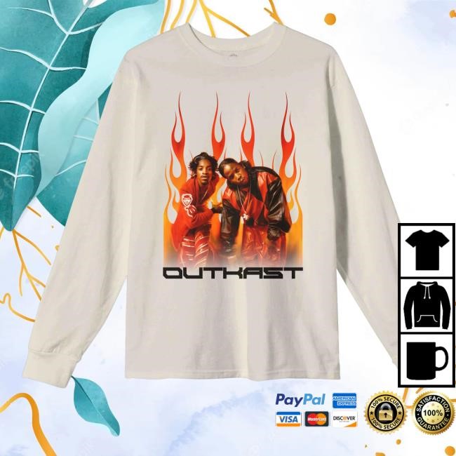 Outkast Stankonia Merch Shop Store Outkast Flames Shirts