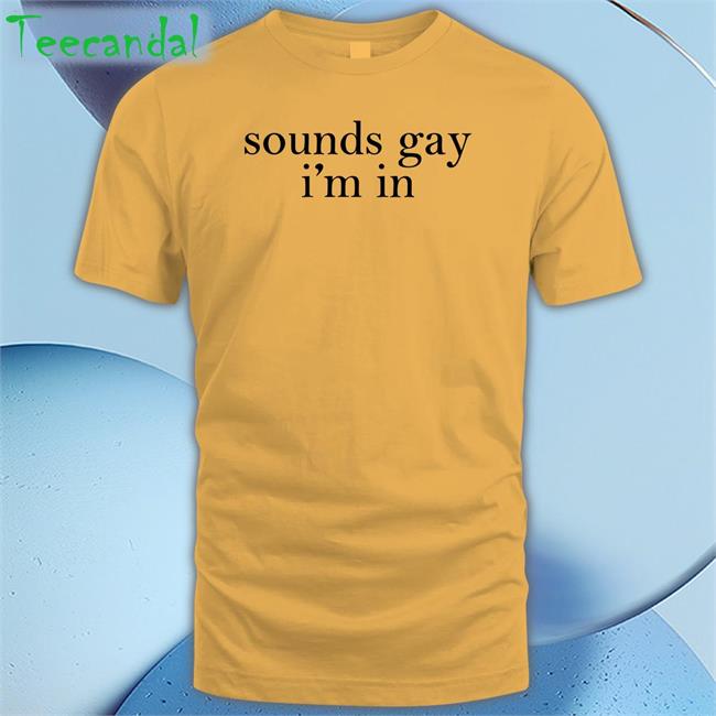 Shirts That Go Hard Sounds Gay I'm In Shirts