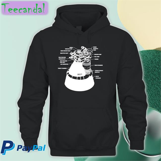 Everyday Astronaut F-1 Engine Schematics Sweatshirt