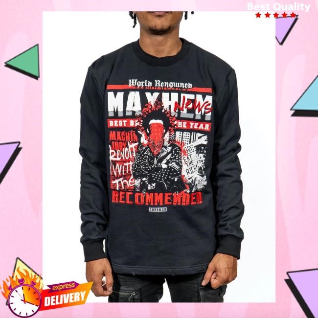 No Limit Clothing Store Juren Mayhem Crewneck Sweatshirt