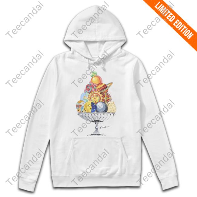 Celestial Pyramid Tee Shirt In White