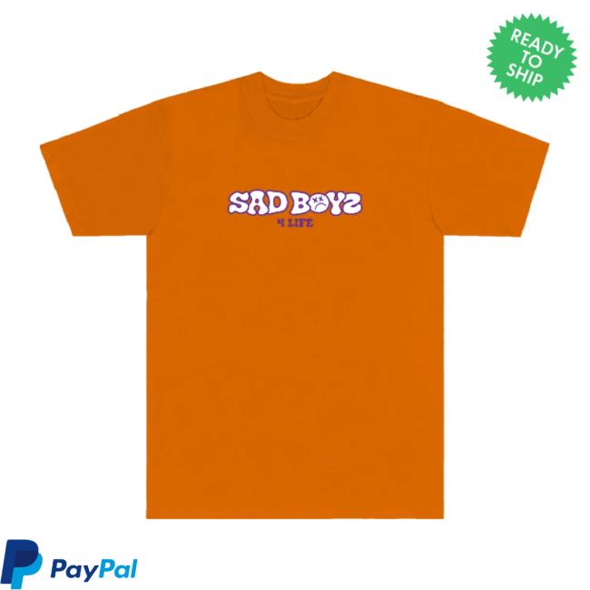 Original Mente Positiva 4L Shirt - Orange Sad Boyz Apparel Clothing Shop