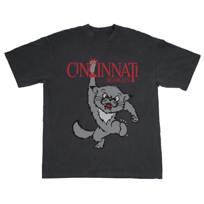 Slamgoods Merch Cincinnati Bearcats Logo Heavy T-Shirt