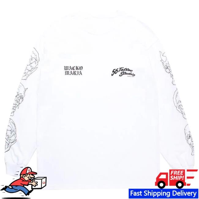 Specs03 Merch 56 Tattoo Studio Long Sleeve Sweatshirt